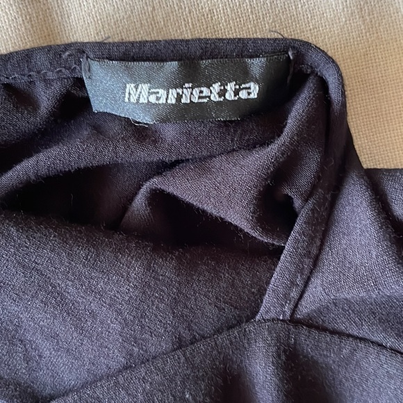 (Buy 3 for 500) Black tie up top for Women - Picture 6 of 7